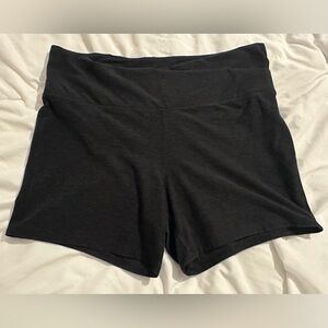Athletic Works Black High-Rise Bike Shorts